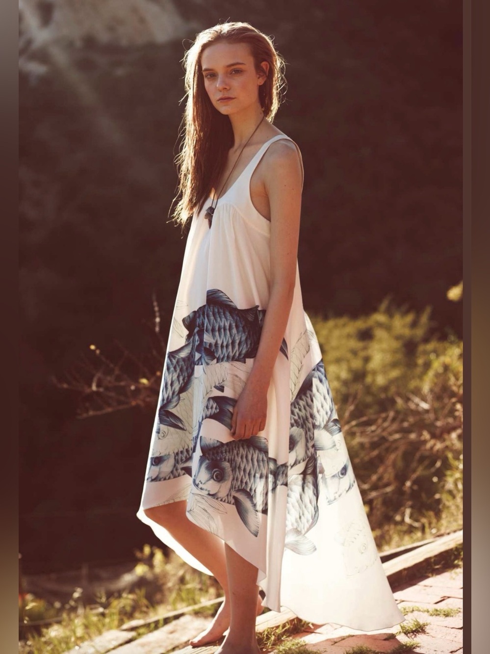 leifsdottir Koi Dress